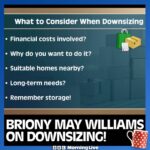 Briony May Williams Instagram - 🏠 📉 Downsizing your home has nearly doubled in popularity during the last year, to get extra cash for reasons such as the cost of living crisis. Here’s Morning Live expert and Escape to the Country’s Briony May Williams with her top tips to downsize. To watch her item in full, go to BBC iPlayer and search for Morning Live from 15/04/24.