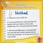 Briony May Williams Instagram - Queen of the kitchen @brionymaybakes was back this morning, with this epic pork and apple crumble 🍎 Fit for a king! Swipe left to view the recipe 👈