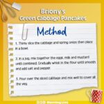 Briony May Williams Instagram – ⏪️ Swipe to see Briony’s recipe for cabbage pancakes 🥬 🥞 Watch today’s show on BBC iPlayer to find out her cabbage steak and cake recipes! Give them a go!