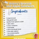 Briony May Williams Instagram - Here’s the recipe for Briony’s take on the viral broccoli and apple sandwich, which includes raw broccoli and the rest of your 5-a-day! To see how to make Briony’s roasted broccoli on a butter bean spread and super greens pasta sauce from today’s show, visit the Morning Live website. ——————————————————- #Broccoli #Superfood #Superfoodrecipe