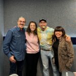 Briony May Williams Instagram - Bristol’s Bake Off Royalty have been on with Joe Sims this morning 🤩💜 Listen back on @bbcsounds 📻