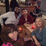 Briony May Williams Instagram - Wahhh!!! I had the delight of meeting the glorious @matteolane this week after his brilliant stand up show and I think you can tell by face how excited I was ❤️ Thank you Matteo for a fabulous evening, please come back to the UK soon 💕 #whathappenedtothehand