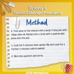 Briony May Williams Instagram – ⏪️ Swipe to see Briony’s recipe for cabbage pancakes 🥬 🥞 Watch today’s show on BBC iPlayer to find out her cabbage steak and cake recipes! Give them a go!