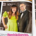 Briony May Williams Instagram - Absolutely delighted and very honoured to be in @ok_mag this week alongside the fabulous @marsh_kym and lots of other lovely people supporting the @mariposatrust last week. It is a truly amazing charity supporting people all over the world dealing with baby loss ❤️ Thank you Zoe and Andy for inviting us to be a part of your incredible organisation 💕 Thank you @karen_millen for my beautiful dress 💚 #gifted @styled_by_lucy