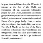 Brit Marling Instagram – Zal and I have been writing stories in one way or another since I was 18. Our next tall tale and my directorial debut drops nov 14 – A MURDER AT THE END OF THE WORLD starring @emmalouisecorrin @harrisdickinson #cliveowen. Many thanks to #lynnhirschberg — a true original — for including us in @wmag Original’s Issue 🪭 and to @saramoonves — remember our very first shoot together? ❣️

Photography: @clarazara 
Styling: @rebeccarams 
Written by: #lynnhirschberg 
Hair: @laini_reeves 
Makeup: @sarahuslan 
W Magazine Vol 5. Originals Issue