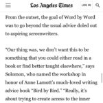 Brit Marling Instagram – tomorrow night y’all 5pm PT — free writing seminar — come sesh on story. @edsolomon8 (penned absolute classics — Men in Black —among many other things) hosting #calliekhouri and me. Callie wrote #thelmaandlouise , which I’ve probably seen a dozen times and was one of the movies that made me want to write stories for women when I was trying to make my way as an actor. 

Register for free — link in stories.  donations optional — all proceeds go to @tusctogether, the Entertainment Communituy fund and the Hollywood Support Staff Relief Fund. Help us continue to support the crew and all folks effected by the work stoppage of the strikes 💪🏼 #wgastrong #sagaftrastrong #wordbyword