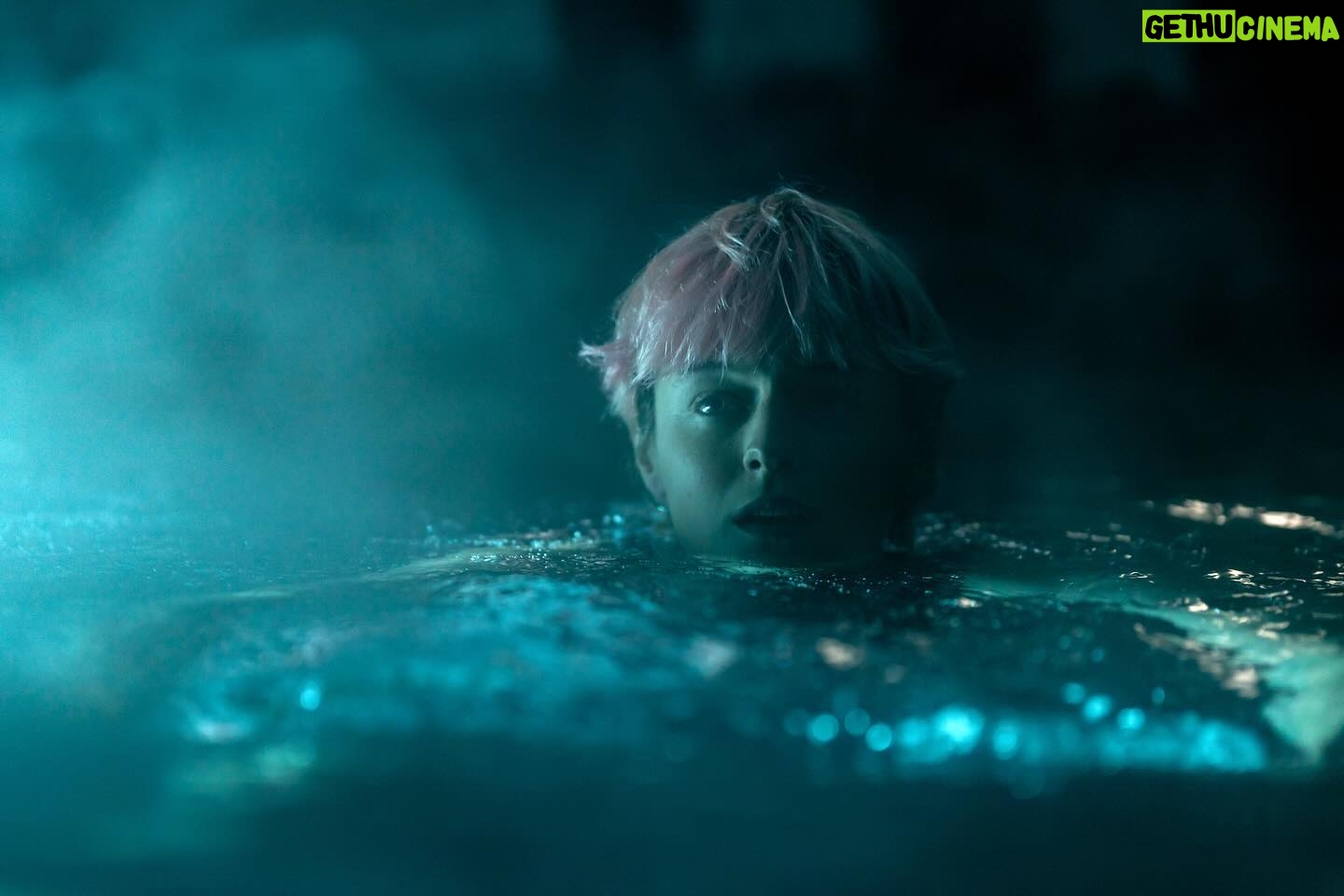 Brit Marling Instagram - Chapter 5 was the most challenging chapter to write and to direct, but is maybe also the one I’m most proud of. Our crew and cast battled dust storms and heat waves in Utah and snow storms and covid in Iceland. Production Designer @adigerlando had to rebuild an entire swimming pool on the soundstage in NJ so we could complete a crucial scene against green screen with VFX. This chapter was truly a feat of every department coming together and also has some of my favorite performance moments, shots, music cues, VFX work and sets of the series… @charlottebruuschristensen / @saunderjmusic @dannybensi / @aaronraff 🤍 Chapter 5 #amurderattheendoftheworld now streaming….