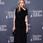 Brit Marling Instagram – we wrote A MURDER AT THE END OF THE WORLD during the height of the pandemic, so many of the writers in the room met IRL for the first time at the WGA awards on Sunday. Thank you to @wgawest @wgaeast for the nomination for best limited series. It was the first time we all got to be around a real table together. The only person missing was Dominic Orlando — a writer who worked with us since OA I.  He had a ferocious imagination and a laugh so wonderful it made you want to be funny for him everyday. He crossed over to the other side in 2021. But I think his spirit was around Sunday night. I think he was probably laughing.

A few images of the zoom room for A MURDER / the early collages I made above my desk while dreaming up Darby / the dogs that kept us sane through it all. 

@amurderattheend @fxnetworks 

@therow @graymeganbowman @fionastiles @hairbymarilee @anivalm @narrativepr