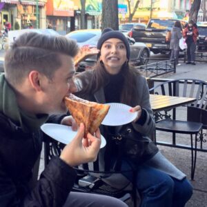 Britt Baron Instagram - NY pizza, a love story.