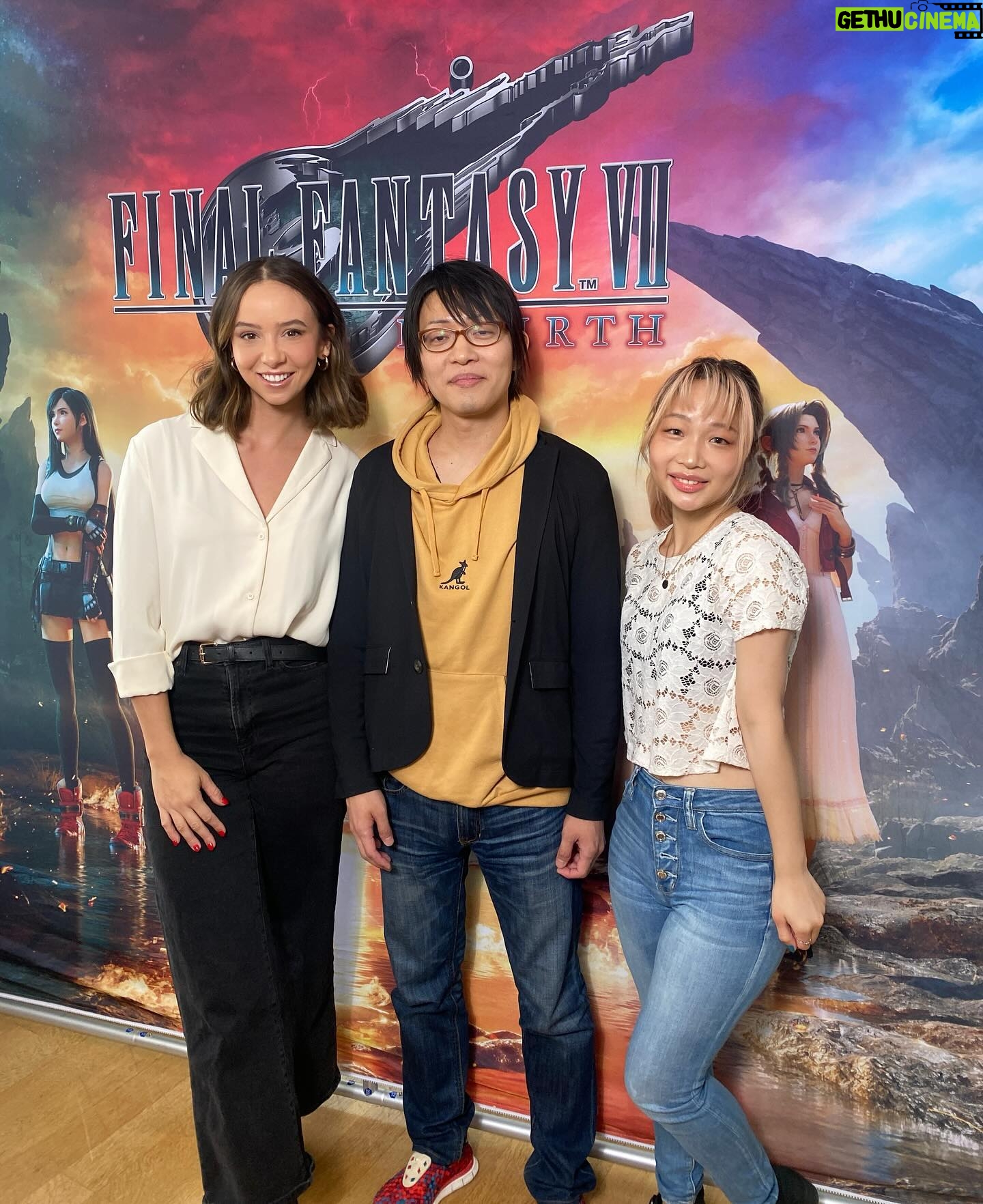 Britt Baron - 8.2K Likes - @finalfantasyvii Rebirth is finally here!!! Happy launch day to all who celebrate! 🗡️❤️🥹 @squareenix #FF7R