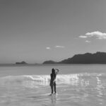Brittan Byrd Instagram - if you take care of nature, she’ll take care of you <3 ~ first beach cleanup, forest bathe, and wave chase of the new year ~