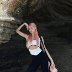 Brittan Byrd Instagram - take me where the mountains meet the sea <3