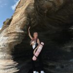 Brittan Byrd Instagram - take me where the mountains meet the sea <3
