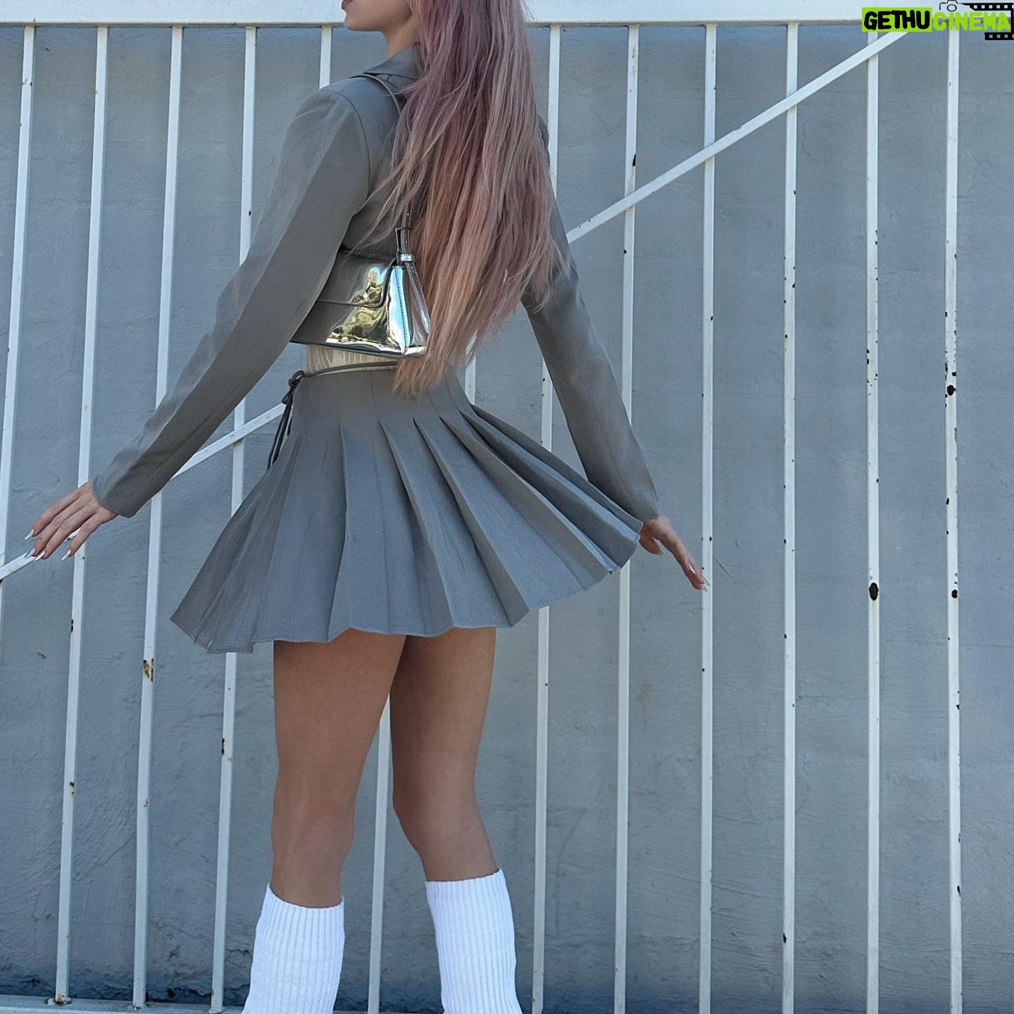 Brittan Byrd Instagram - new dream unlocked: being casted for a high school drama, so i can run around in fits like this full time ♡♡♡