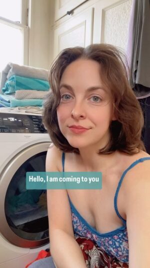 Brittany Curran Instagram - When did I become someone’s well-meaning yet simpleminded suburban mom with too much time on her hands? 🧺