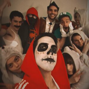 Brittany Myers Instagram - Happy Halloween from me and my spooky friends!!🎃🎃🎃