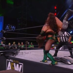 Brittany Baker Instagram - 3-17-21🩸 Forever a special day for me to have been in the first ever women’s main event on #AEWDynamite. I’m still the hardcore legend (sorry @realmickfoley). …and remember who really won D👇🏻M👇🏻D👇🏻