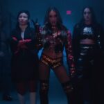 Brittany Baker Instagram - Whether you’re a devil, bad b***h, or a rebel... Let’s paint the town red like @dojacat, TONIGHT at 8pm ET/7pm CT when #AEWDynamite is on @aewontv @tbsnetwork @saraya | @realbrittbaker | @tonistorm_ | @nylarosebeast | @realrubysoho | @callmekrisstat | @shidahikaru