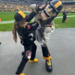 Brittany Baker Instagram - Finally made it to a game this year! Thank you @steelers for a great time. Not the result (or the weather) that we wanted but there’s nothing like being in that stadium for gameday. 🙌🏻 Pittsburgh is special. Also, had tons of you ask where my “Play Renegade” hat is from so check out @steelcitybrand!