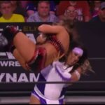 Brittany Baker Instagram - Catching up on this week’s events and this is a @nylarosebeast appreciation post. One of my favs to get beat up by 🫶🏻 #FanVids #ChokeSlams