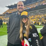 Brittany Baker Instagram - Finally made it to a game this year! Thank you @steelers for a great time. Not the result (or the weather) that we wanted but there’s nothing like being in that stadium for gameday. 🙌🏻 Pittsburgh is special. Also, had tons of you ask where my “Play Renegade” hat is from so check out @steelcitybrand!