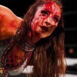 Brittany Baker Instagram - 3-17-21🩸 Forever a special day for me to have been in the first ever women’s main event on #AEWDynamite. I’m still the hardcore legend (sorry @realmickfoley). …and remember who really won D👇🏻M👇🏻D👇🏻