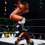 Brittany Baker Instagram - 3-17-21🩸 Forever a special day for me to have been in the first ever women’s main event on #AEWDynamite. I’m still the hardcore legend (sorry @realmickfoley). …and remember who really won D👇🏻M👇🏻D👇🏻