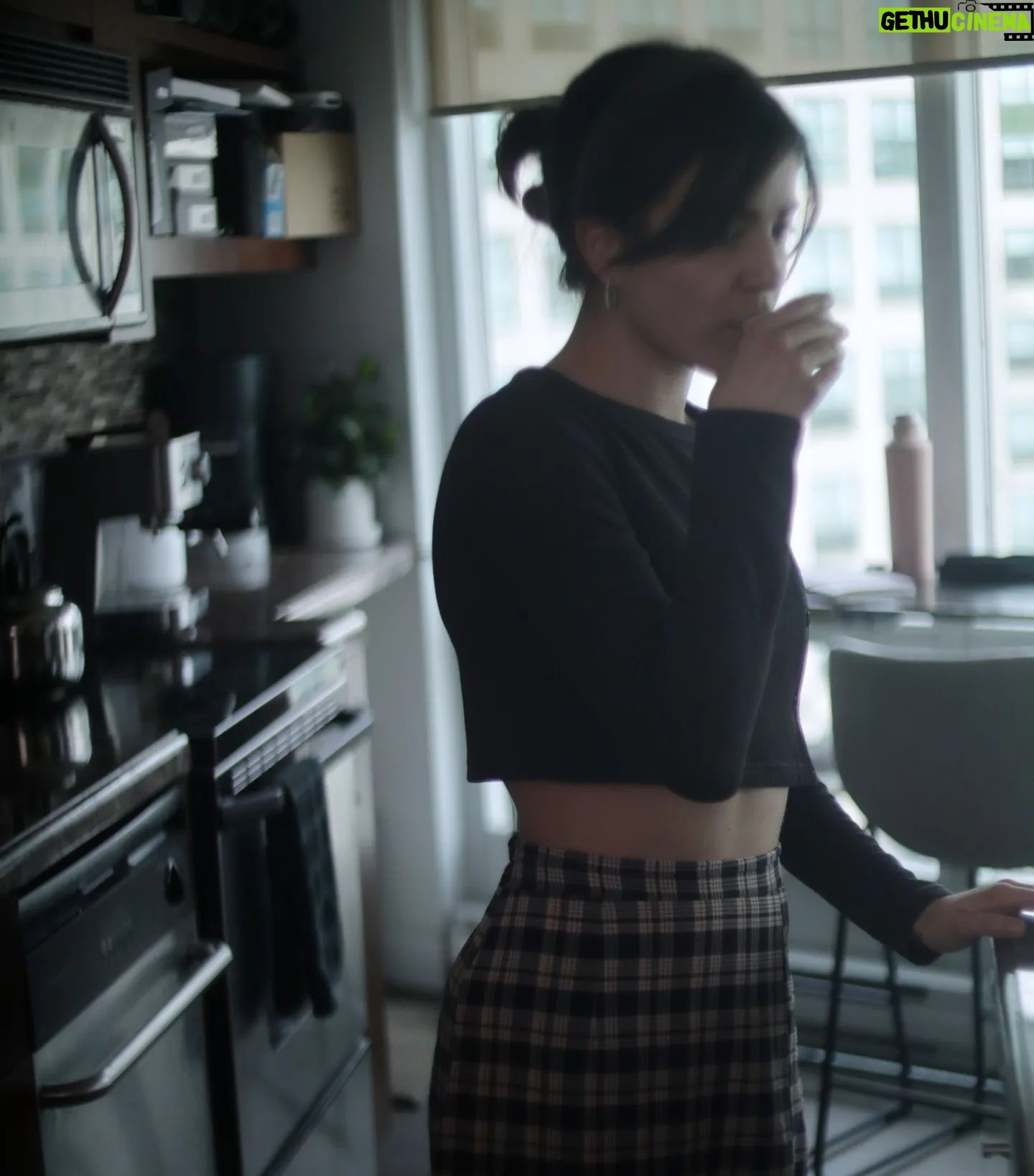 Brittany Raymond Instagram - Sweet solitude. Best for contemplation, and photoshoots in the kitchen. ☕💭