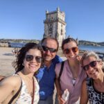 Brittany Raymond Instagram - With the sun in our eyes and very little sleep we took the streets of Lisbon today with little to no recollection of how to take a proper selfie. You'll notice we got it right eventually. It only took 23 tries.