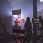 Brittany Raymond Instagram - Had a blast learning more about cameras and capturing some BTS for my good friend @rayrayyxue and @spstudioscanada 😝 Big thank you to @benjamin.dunlop for always being there to help me adjust my camera settings 📸 Can't wait to see the whole thing come together!