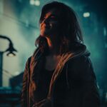 Brittany Raymond Instagram - The die is cast. by @justinwu⁣⁣ Starring @b_raymond Dp @sandteaeggo⁣⁣ VFX supervisor & props @vfxjenn⁣⁣ Volume Studio & Gear @2DHouse⁣⁣ Camera @canoncanada⁣⁣ ⁣⁣ #cyberpunk #BrittanyRaymond #JustinWu #cinematic #portrait