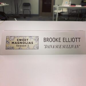 Brooke Elliott Instagram - From the very first table read of @sweetmagnoliasnetflix last July. Can’t believe it’s finally time to premiere!! May 19!! 🌸🌼🌸#sweetmagnolias #netflix #dropdeaddivafans