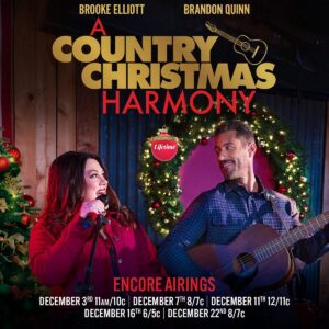 Brooke Elliott Instagram - Just in case you missed it! Encore showings of A Country Christmas Harmony on Lifetime!! 

#ItsAWonderfulLifetime 
#ACountryChristmasHarmony 

@itsawonderfullifetime
@lifetimetv
@lifetimetvpr
@thebrandonquinn 
@dannypintauro