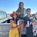 Brooke Burke Instagram – Just a little BTS, bringing the cactus to the beach🌵☀️I’m honored to launch @caliwater kids pouch with these Hollywood mamas! @vanessahudgens @nikkireed @roselyn_sanchez we support children everywhere @olive.crest #calikids #cactus water #hydration #sustainability