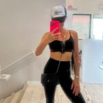 Brooke Burke Instagram – Wednesday sweat ✔️💦 one thing I know for sure is that when I do a self check after an intense burn everything is so much better. Self-care and fitness are nonnegotiable  for mwah! #noexcuses #self-care