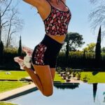 Brooke Burke Instagram - Wearing my ❤️ on my sleeve & my pants & my shoes 👟 IYKYK ❤️🩷LOVE YO-self a little bit more 😍 @JGoldcrown x @Skechers #Lovewall hearts for Valentine’s day💝 #SkechersAmbassador #ValentinesDay @JGoldcrown #Lovewall #SkechersxJGoldcrown #PinkSkechers #HeartSkechers #SkechersLove