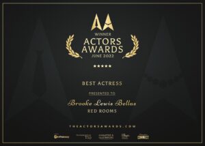 Brooke Lewis Bellas Instagram - ACTORS AWARDS 2022 BEST ACTRESS “RED ROOMS”
I am humbled & honored to share this incredibly surprising, but beautiful & blessed @actorsawards #actorsawards for this #awards event’s overall #bestactress award🏆 I never expected this tremendous honor for our #redrooms #webseries as I am proud to say this is an ensemble cast web series🎭 After winning ‘Best Ensemble Cast’ at this event, overall ‘Best Of Fest’ awards are presented & I was truly honored to have been chosen ‘Best Actress’ from this event’s Official Selections🙏🏆🎭 I was so moved by this, I cried for days❤️ I genuinely never expected something like this, as I take so much pride in this piece as the #producer on this project & having had the opportunity to work with this incredibly talented ensemble cast of true veteran #actors 🎭 I also take so much pride in honoring my full teams, as it takes an army to create a professional project & I strongly believe in acknowledging my teams & celebrating all talent & departments, especially the other actors who make this #streaming #series what it is because of their talents & hard work🙌🎭🙏 We filmed this web series completely #virtually during the worst of the pandemic & we faced challenges in every way. In the end, we all proved that staying committed to our craft & doing what we love will always prevail🙏🎥Thank you to this incredible production team who believed in us at the most inopportune time in our lives & I cannot wait to share your talents with the world❤️ Last, but not least, gratitude to my “Red Rooms” collaborator, creator, & director @thejoshuabutler who took this journey with me & #phillychickpictures 🎥, went through true #darkweb hell & back with me, believed in my acting talents🎭, pushed me, & stated years ago, “It would mean the world to me if you won a Best Actress Award under my Direction.” Gratefully, we did it!🙏🏆🎭 Thank you for sharing this award joy with me & encouraging me to share it🙏 As I’ve also shared, I am still dealing with residual health issues, healing, & working completely remotely, so amongst life’s challenges, come blessings & #wins we must acknowledge🙏 I am eternally grateful🙏🎭🙌 #actress #brookelewisbellas