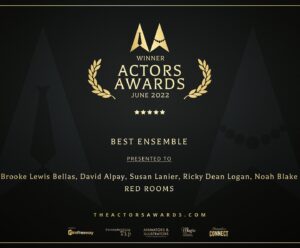 Brooke Lewis Bellas Instagram - ACTORS AWARDS 2022 BEST ENSEMBLE CAST “RED ROOMS”
#mondaymotivation #happyhalloween & #horror month💔 As we are fortunate to be screening on the #filmfestival circuit 2022, prior to our #streaming release, I felt compelled to share this today to inspire all creatives to do what you love in any professional way possible🙌 We filmed this 100% virtually during the worst of the pandemic 2020💔 It took a long time to post, I signed our distribution deal beginning of 2022 & we await the day our distributor drops our #content 📺❤️ For all aspiring #contentcreators this is the professional process of production. We work so hard & put out so much, so it is important to count our blessings when they appear🙏🙌 I am humbled to share that one of my forever favorite #awards events @actorsawards #actorsawards honored our incredibly talented #redrooms #webseries #cast  with #bestemsemble #bestensemblecast #ensemble #cast #acting 🏆🎭 Many thanks to the Actors Awards🙏 Our #phillychickpictures production team would like to thank & praise this insanely talented cast of #actors who gave so much of themselves & their skills #virtually & safely: @davidalpay @susanlanier_actor @rickydeanlogan @im_noah_blake @brookelewisla 🎭 We want to give great thanks to our show creator & director @thejoshuabutler 🎥🙏 We look forward to our release & more good things to come❤️ #actress #producer #executiveproducer #brookelewisbellas #hollywood #thriller #drama #horror #darkweb 🎥❤️