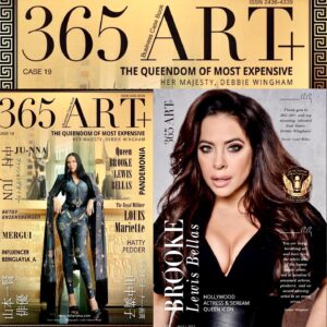 Brooke Lewis Bellas Instagram - 365 ART  MAGAZINE ISSUE 19- “THE QUEENDOM OF MOST EXPENSIVE HER MAJESTY, DEBBIE WINGHAM: BROOKE LEWIS BELLAS HOLLYWOOD ACTRESS & SCREAM QUEEN”
#hotoffthepress & on #international #news stands, it is my honor & privilege to share @365artplus_magazine #japan finest #art #design #fashion #magazine #365artplusmagazine Issue 19. It is an even greater honor for me that I was chosen to be featured in this #oneofakind #media #book by one of my cherished & dearest friends across the pond, an inspiration, #influencer & #multimediaart Goddess @debbie_wingham #debbiewingham 👑 Debbie is beautiful inside & out & I feel blessed by our friendship & support for one another🙌 She is truly the #queen of #luxury & all things #mostexpensive 💎 She luxuriously appointed her #queendom 👑 & honored me with a feature as Queen #brookelewisbellas #hollywood #actress & #screamqueen #icon & I am so grateful to grace the pages with this true icon & be part of her #queenscourt 👑 Photo @birds_eye_photo 📸Glam Glamourax👄 If you love #luxuryliving #luxurylifestyle #luxurylife take a look at 365 Art  Magazine & take a lesson in #art & #culture from true #artmasters 🙌