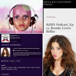 Brooke Lewis Bellas Instagram - ROCK & ROLL NIGHTMARES PODCAST GUEST BROOKE LEWIS BELLAS
Just another #manicmonday in #hollywood & excited to share the newly released episode of fabulous #rockstar @stacilaynewilson #rocknrollnightmares @rocknrollnightmaresbooks #podcast 🎸🎙 We had so much fun with #talk & the #tea & we #reveal #brookelewisbellas history that even besties don’t know, like the time I was a #reallife #videovixen for a #megadeath #mtv video for a #halloween #tv special & they cast me as the #vampiress 🧛‍♀️… long long before having a #screamqueen title bestowed upon me☠️ And, how #artimitateslife as we jump to one of my favorite #acting roles as #tawnystevens in #thesecondageofaquarius #movie @aquarius.movie on @primevideo @googleplay @itunes @vudufans & more!🎥 We #talk #rocknroll #eighties #aquanet @aquanetofficial #bighair #camaro @camarosociety & as an #actress #producer I open my heart to how much the entertainment industry has changed from when I began 25 years ago💔#memorylane