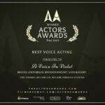 Brooke Lewis Bellas Instagram – ACTORS AWARDS 2023 BEST VOICE ACTING “A VOICE IN VIOLET”
As a proud Alumni, it is an honor to share that the prestigious @actorsawards #actorsawards announced last night & our incredible cast of “A Voice In Violet” #avoiceinviolet #audioseries won the ‘Best Voice Acting’ Award #award #bestvoiceacting🏆 As always, #phillychickpictures & my talented teams are so very grateful to the Actors Awards team🙏🎭 Huge congratulations & thanks to our incredible cast🎙🎭 @bronsonpinchot @nikkiblonsky @ericetebari @malenky @wilsonjermaineheredia @brookelewisla Thank you Alison Buck for working so hard with me to perfectly cast this piece🙏🎭 And, thank you to Curt Wiser for writing these characters for us to #voiceover to life🎙You have all made this #actress #producer so very proud💜 Through times of adversity & challenges, I feel blessed to have these nuggets of #positiveenergy 🙌 to keep me inspired🙏 I choose #gratitude💜 #brookelewisbellas #executiveproducer #producedby #podcast #audiodrama #audiosoapopera #drama #thriller #voiceacting #voiceartist #hollywood 🎭