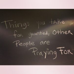 Brooklyn Sudano Instagram - On the way to my self-tape... Chalkboard truth. #Gratitude #Promisenottoannoyinglyoverpostinspirationalquotes