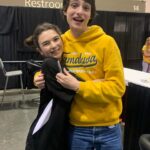 Brooklynn Prince Instagram - Megacon is one of the best days of the year for me and it made it even better to see and spend time with these amazing people! I am so happy I got to see my non-biological brother again and see him in his element. Grateful my super awesome cousin Tyler took me! I am so extremely happy and filled with joy I saw some of my favorite people! PLUS I GOT AWESOME RAIDEN THEMED FROM GENSHIN IMPACT SHOES!!! I walked three steps outside in them then got scared and put them back safely in the bag. 🥲