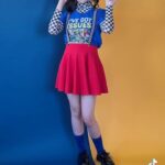 Brooklynn Prince Instagram – I cannot wait to show you what @marliese.marie @whitneymorrisonmakeupandhair and I created for a comic inspired photoshoot for Misfortune’s Eyes release! Stay tuned! 💙❤️🖤