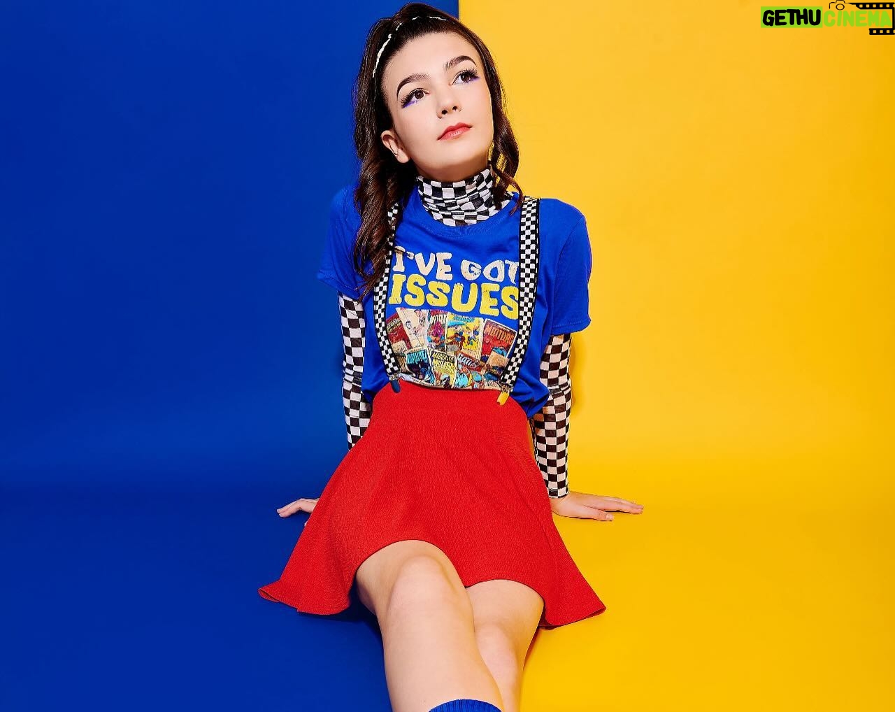 Brooklynn Prince Instagram - I’ve got issues. 😊❤️ Had the best time shooting these with @marliese.marie and @whitneymorrisonmakeupandhair just 3 artist who were given a theme and allowed to let their imaginations go wild. Here’s one look from our comic inspired shoot.