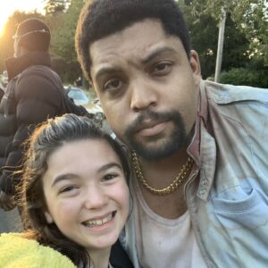Brooklynn Prince Instagram - Blessed ya with some @cocainebear BTS. Still have to@pinch myself that I got to work with these stars! ✨🐻

Who was YOUR favorite Cocaine Bear character?