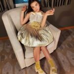 Brooklynn Prince Instagram - Last night was a dream. 💫💛 Dress: @junonafashionhouse ⭐️ Hair/MU: @emilylynnandcompany 💄 Styling: My Mama❤️ Photos: Aunt Kendall 🙃