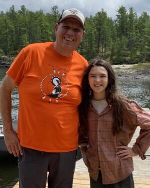 Brooklynn Prince Instagram - How in the world did I get so blessed? The Marsh King’s Daughter shoot brought me so many new experiences. I learned how to fire a gun, canoe, set snares, do stunt work (alongside the incredibly talented @daisyridley) and so many other amazing and challenging things. Very thankful for the opportunity to play Helena and share a character with Daisy, who I’ve loved since I was 4.

The Dokis First Nation allowed us on their beautiful land to shoot and I was blown away by their kindness and willingness to teach me about their land and to share their history and stories with me. 🙏🏽

Also, so extremely grateful to have shared the screen with and learn from the legend @mendelsohnben. Ben, you are such a kind, talented, generous, protective, and warm human. So glad we get to be lifelong friends. Forever in awe of your talent! 🦌