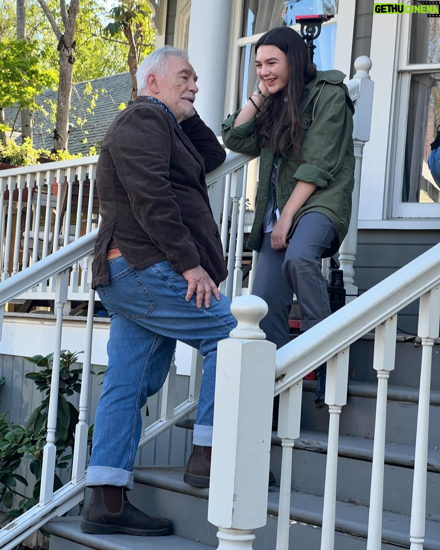 Brooklynn Prince Instagram - Little Wing BTS. Love these souls with my whole heart. ❤️