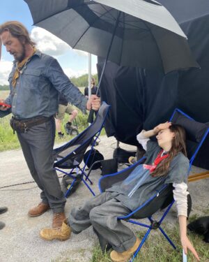 Brooklynn Prince Instagram - How in the world did I get so blessed? The Marsh King’s Daughter shoot brought me so many new experiences. I learned how to fire a gun, canoe, set snares, do stunt work (alongside the incredibly talented @daisyridley) and so many other amazing and challenging things. Very thankful for the opportunity to play Helena and share a character with Daisy, who I’ve loved since I was 4.

The Dokis First Nation allowed us on their beautiful land to shoot and I was blown away by their kindness and willingness to teach me about their land and to share their history and stories with me. 🙏🏽

Also, so extremely grateful to have shared the screen with and learn from the legend @mendelsohnben. Ben, you are such a kind, talented, generous, protective, and warm human. So glad we get to be lifelong friends. Forever in awe of your talent! 🦌